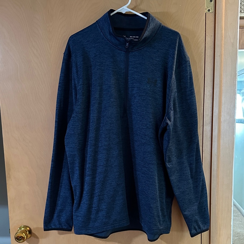 Under Armour Men’s Dark Blue Half-Zip Top